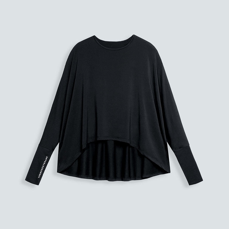 Set: Batwing Top & Jogger + Complimentary Tubular Scarf