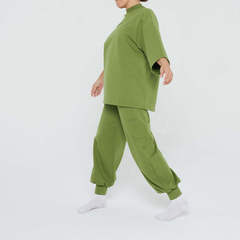 Set: Cosy T-Shirt  & Volume Pants
