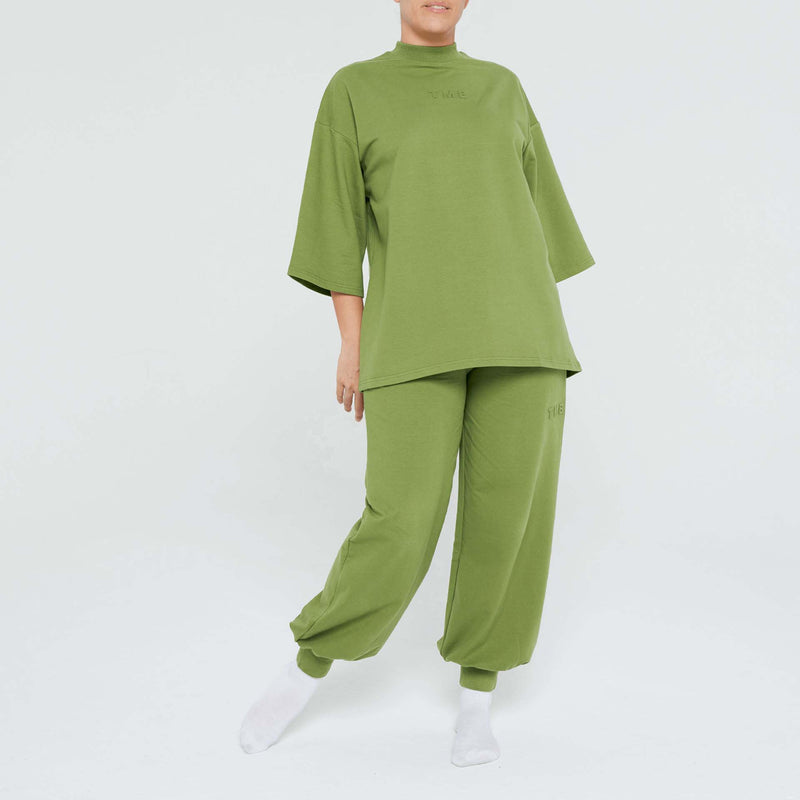 Set: Cosy T-Shirt  & Volume Pants