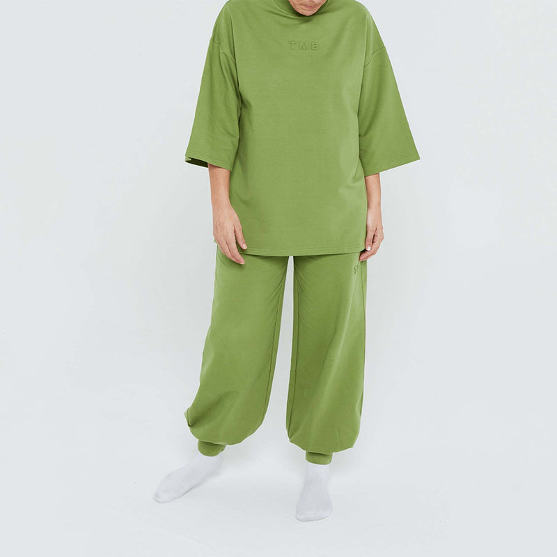 Set: Cosy T-Shirt  & Volume Pants