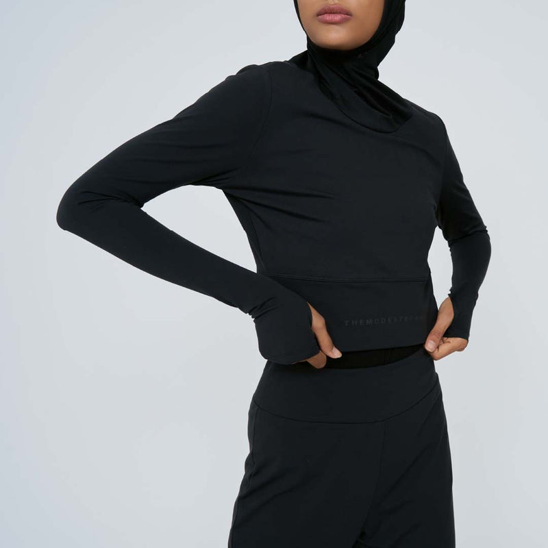 Set: ATH Bra HIjab & Flare Leggings + Complimentary Towel