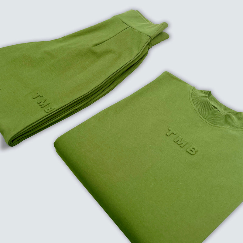 Set: Cosy T-Shirt & Volume Pants